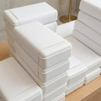 Eco Friendly Biodegradable Pulp Jewelry Box Ring Necklace Packaging