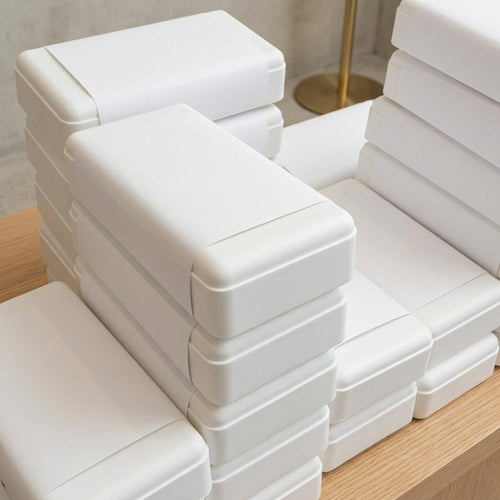 Eco Friendly Biodegradable Pulp Jewelry Box Ring Necklace Packaging